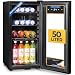 Sommertal Getränkekühlschrank 50L | Glastür, Touch, LED, abschließbar