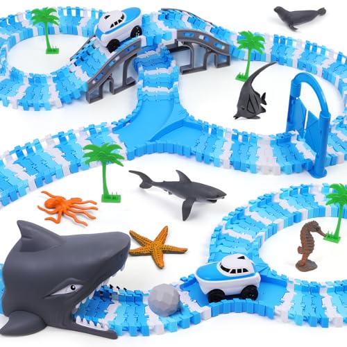 TGJH Construction Race Car Track Set for Kids - Birthday Gift for 3 4 5 6 7 Year Old Boys, Image 1 TGJH Construction Race Car Track Set for Kids - Birthday Gift for 3 4 5 6 7 Year Old Boys, Image 1