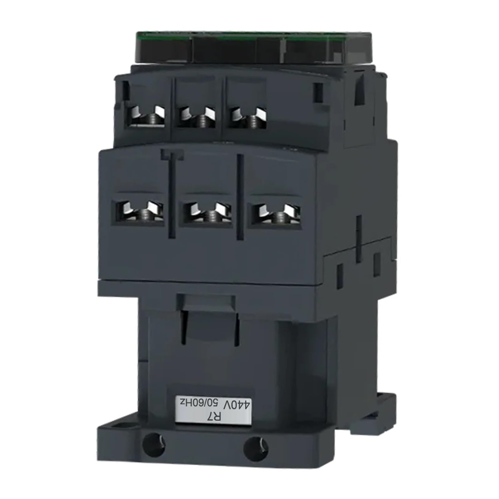 Contactor de CA negro LC1D09R7 - 9A 440V 3 NO