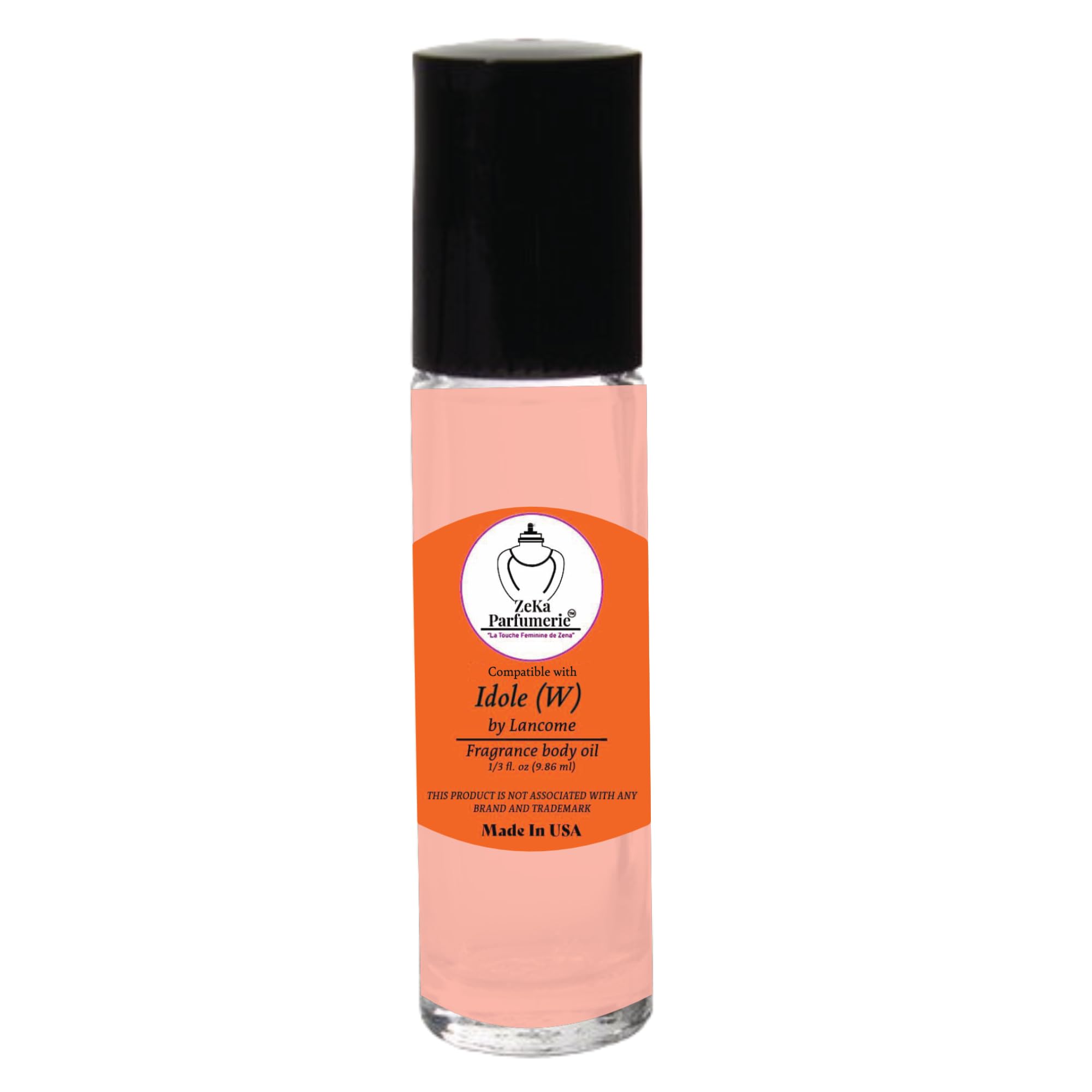 Compare to Aroma Compatible with Idole for Women Fragrance Body Oil on 1/3 oz (9.86ml) Travel size Roll-On Botlle
