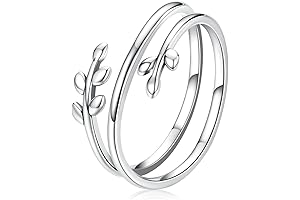 Sterling Silver Wrap Ring: A Statement of Nature's Grace