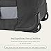 Eagle Creek Cargo Hauler Wheeled Duffel - Durable Duffel Bag for Travel - Easy Access Compartment - Deployable Backpack Straps - Lockable Zipper Opening - Charcoal - 110L