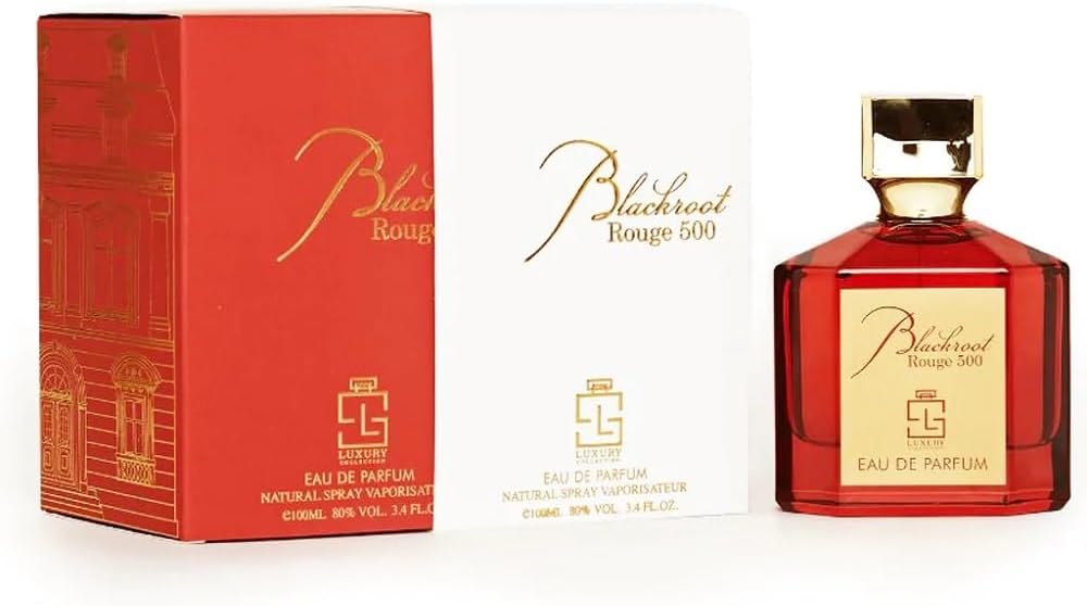 Blackroot Rouge 500 with FREE Mini Perfume - Long-Lasting & Luxury Fragrance By Khalis - From UAE - Eau De Parfum 100ml