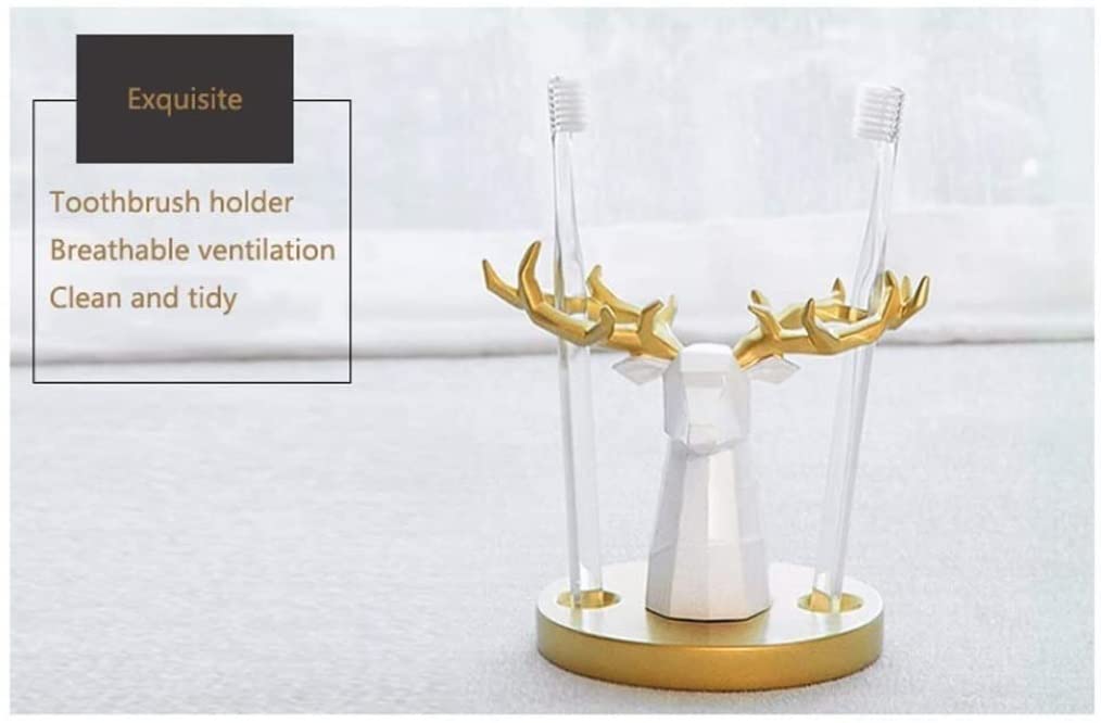 Accesorios De Baño Accesorios De Baño De Resina, Juego De Baño De 5 Piezas, Juego De Soporte para Cepillo De Dientes, Vaso, Jabonera, Juego De Dispensador De Jabón Set De Baño Accesorios
