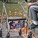 Uorisanigo Hummingbird Floral Under Seat Bag for Rollator Walker Replacement Walker Underseat Replacement Medical Basket for Elderly Wheelchair Accessories