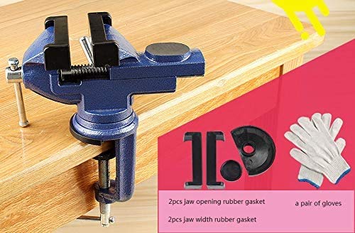 Mytec Home Vise Universal Rotate 360° Work Clamp-On Vise, 3.2" #TOP2