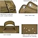 Tactical Shooting Non Padded Mat,Durable Roll Up Shooting Non-Slip Mat and Shooting Rest Bags Hunting Accessories,Hunting Mats for Shooters (Coyote)
