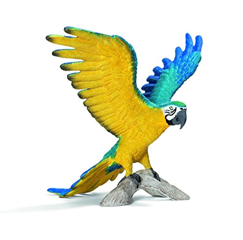 Schleich Blue and Yellow Macaw