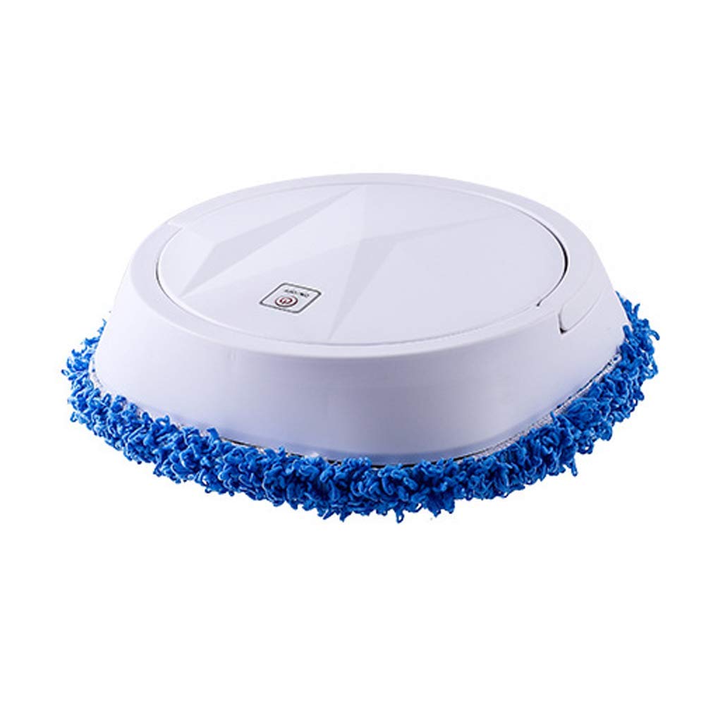 Aspirador Inteligente Trapeador, Máquina de Limpieza Doméstica con Navegación Inteligente Sensor Anticolisión para Pelo de Mascotas, Alfombras y Suelos Duros (D)