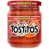 PACK OF 12 - Tostitos Chunky Salsa, Habanero HOT, 15.5 oz Jar