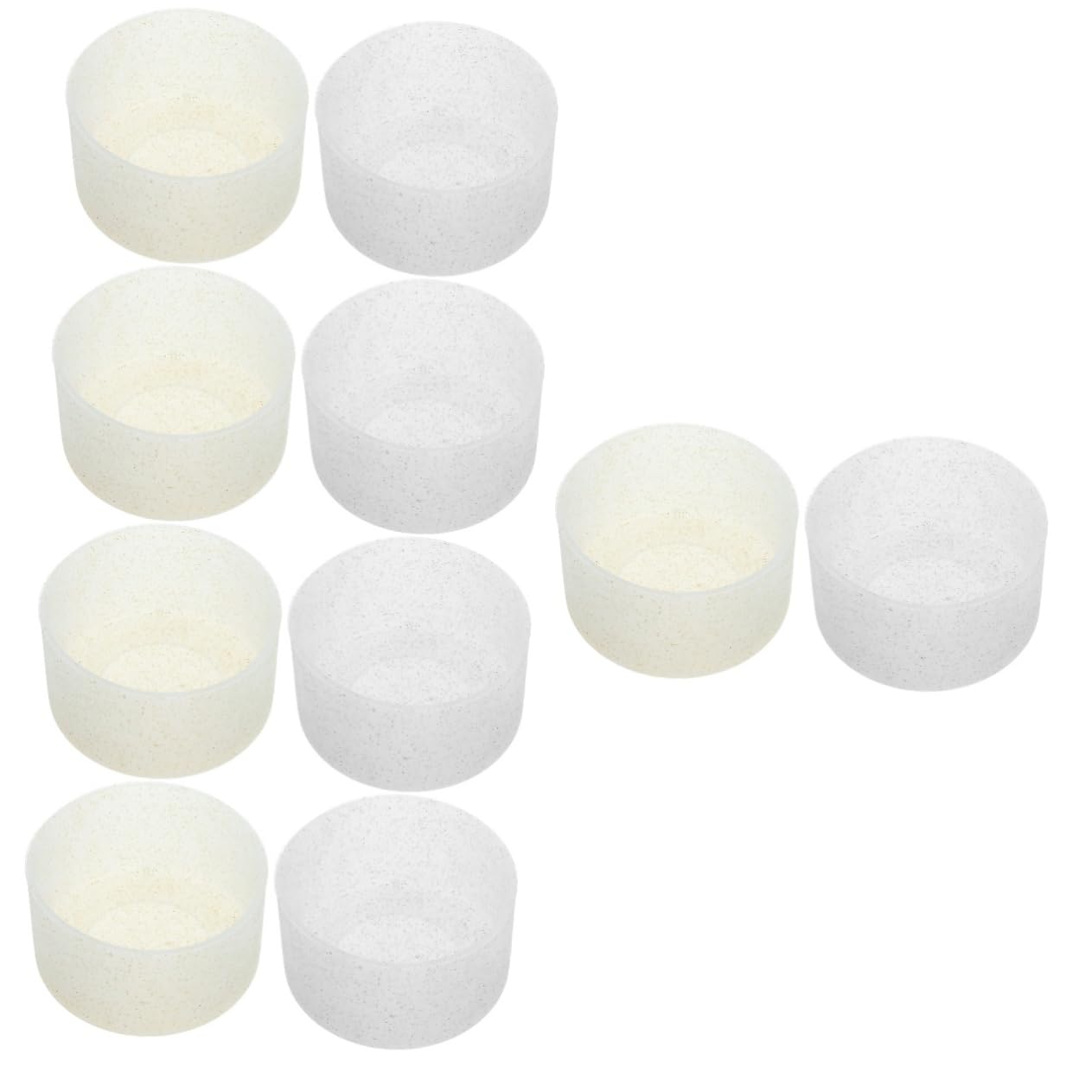 Toyvian 5 Set Copribottiglia Silicone Antiscivolo Manicotto Protettivo per Borracce Termiche Isolamento Termico Design Ergonomico Resistente all E all Usura 2 Pezzi * 5