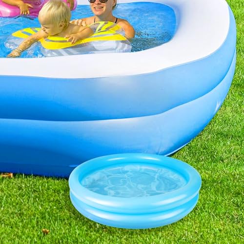 Tina Inflable para Pies tipo Spa Redonda Fácil de Llevar miniatura 5