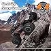 HisHerToy 4WD RC Trucks for Adults IPX4 Waterproof RC Cars High Speed Remote Control Cars 4x4 for Boys Girls 1:16 / 36km/h Off Road RC Vehicles for Kids Monster Truck Buggy Rock Crawler with Headligh