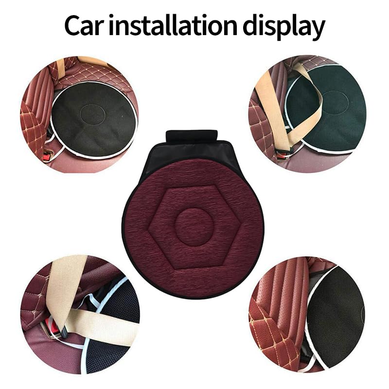 Amazon | 回転クッション円形360°回転自動車クッション360° 方向転換 