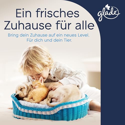 Glade Duftspray für langanhaltende Frische in allen Räumen, Lufterfrischer Spray, Refreshing Air, 1er Pack (1 x 300 ml)