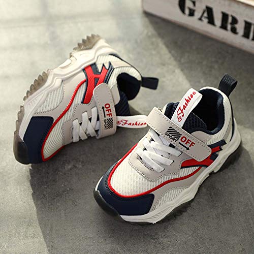 CERYTHRINA Kids Running Shoes for Boys Athletic Tennis Shoes Ankle-High Fashion Sneaker Gym Shoes4