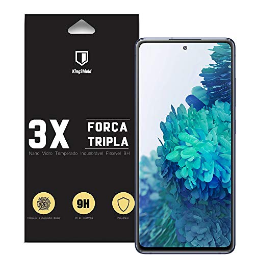 Película Galaxy S20 Fe Kingshield Nano Vidro (Tela + Câmera)