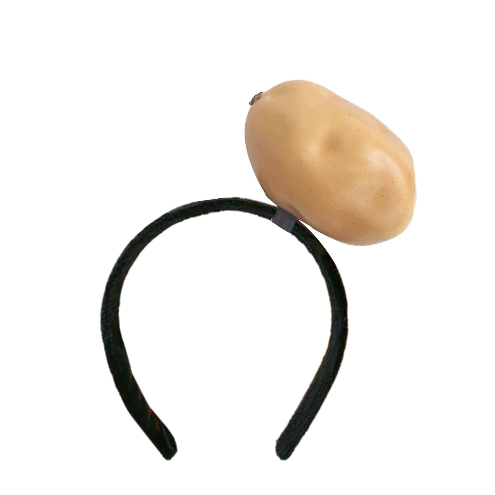 jojobasec Novelty Knitted Headbands Stuffed Vegetables Hairbands Comfortable Costume Headpiece for Party Costume Accessory