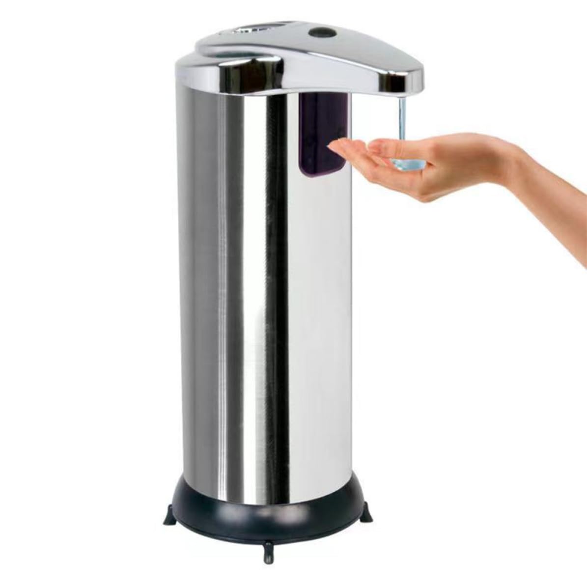 Dispensador de Jabón sin Contacto 250ml de Acero Inoxidable