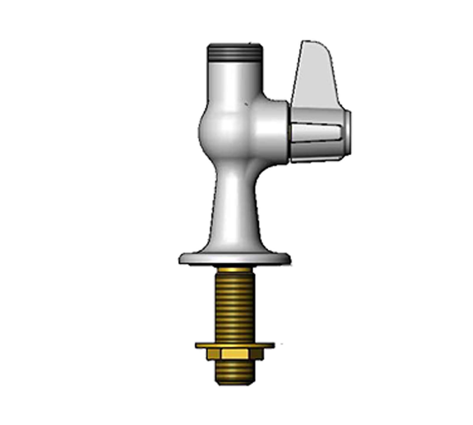 Robinet Equip T & S Brass 5F-1SLX00 pour évier de cuisine pro