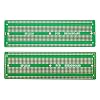 3pcs 6.8x2.05 Breadboard Solderable Prototype PCB Board Kit for Electronics Projects Compatible for DIY Soldering Circuits Projects Prototype Board,Green
