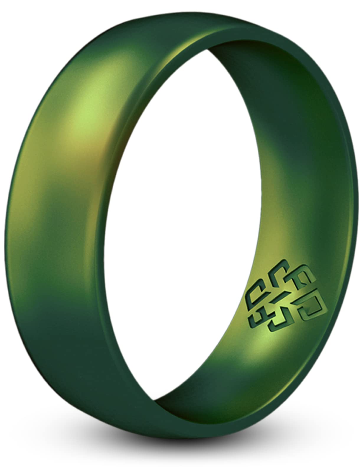 Knot Theory Silikon Hochzeitsring Ring/Ehering für Männer und Frauen - Erhältlich in Silber, Rotgold, Gold und vielen Anderen Farben - Ideal für Reisen, Arbeit oder Sport