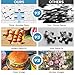 500 Piece Puzzle for Adults, Hamburger Jigsaw Puzzles, Youths Favorite Foods Puzzles 500 Pieces, Birthday and Barious Holiday Party for Family Adult, Funny Puzzle for Adults, 20.5x15 in