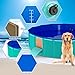 AYITOO Piscina para Perros, Bañera para Perros, Antideslizante Piscina para Mascotas Perros,...