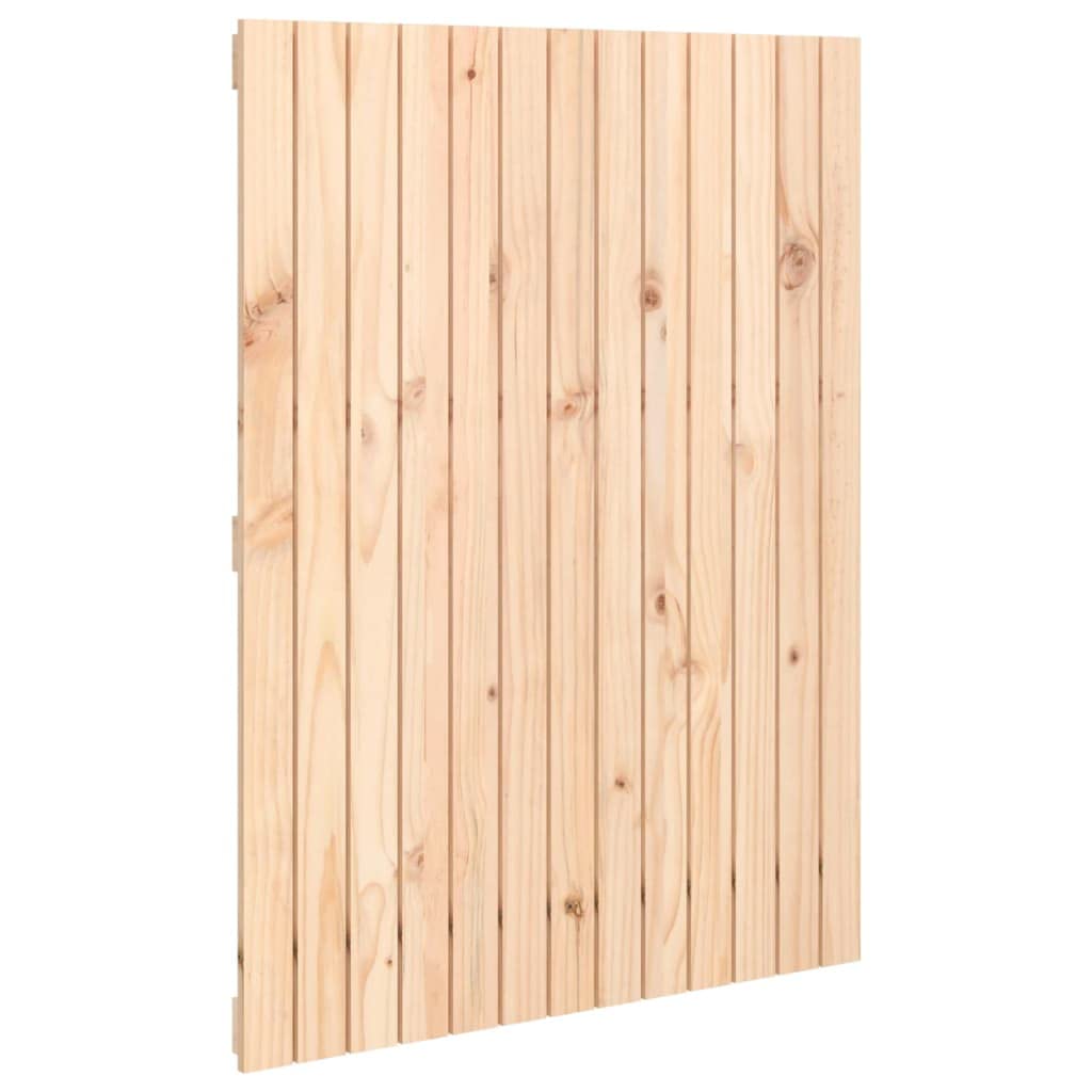 824953 Testiera da Parete 82,5x3x110 cm in Legno Massello di Pino Testata in Legno,Testata Letto Matrimoniale Muebles Dormitorio Spalliera Letto Testiere per Letto Matrimoniale