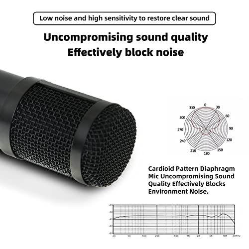 Studio Condenser Usb Microphone Computer Pc Microphone Kit With Adjustable Scissor Arm Stand Shock Mount, For Pc Computer Recording Podcasting Youtube Karaoke Gaming Streaming Teaching Guarda Gd100 #TOP4