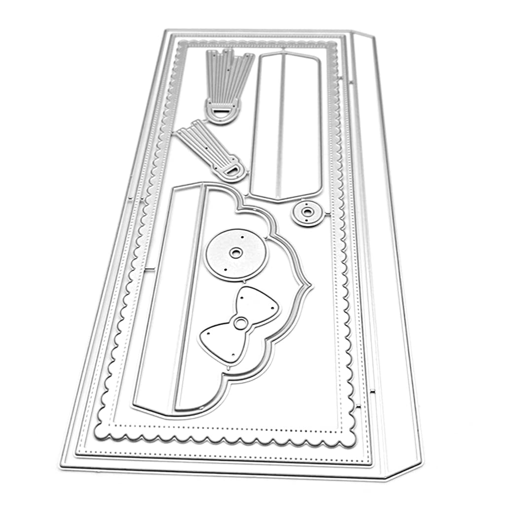 Tsophreniq Embossing Greeting Card Stencil Carbon Steel, Album Paper Printing for Scrapbooking Making Embossing Stencils for Making