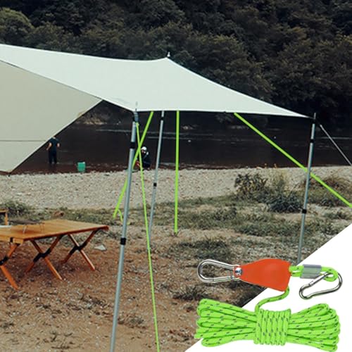 Tendeur corde camping pour canopy, kayak et bâche d'ombrage