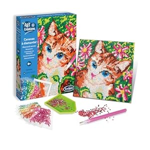 Sentosphere 3920370 Kreativset Diamantgemälde Katze