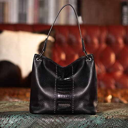 Image of Handbags for Women Chain Shoulder Vegan Leather Tote Bag Top Handle Handbag