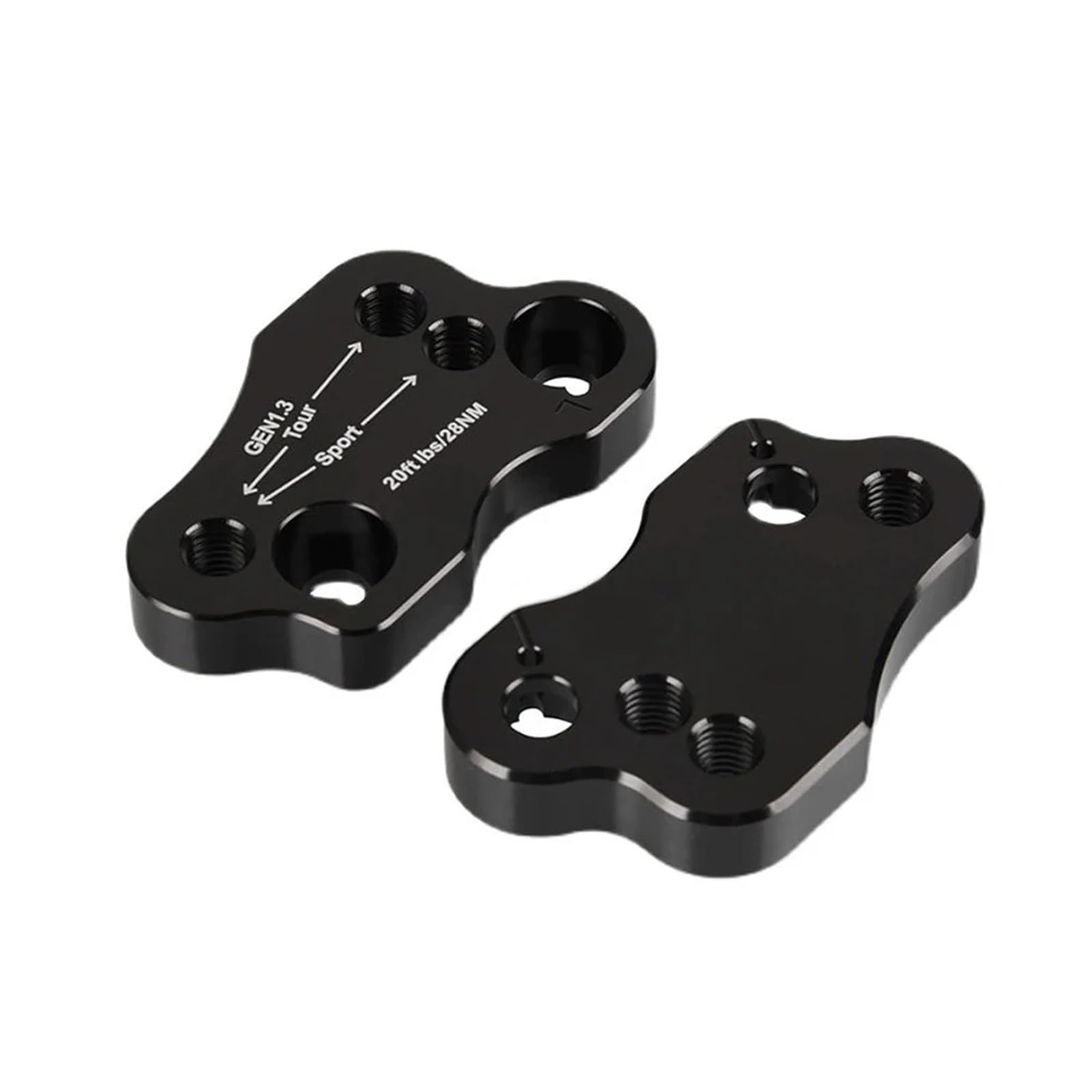 Alza Manillar Ajustable Compatible Con Gold Para Wing Para GL1800 2018 2019 2020 2021 2022 2023 Abrazadera Barra Manillar Motocicleta Elevador Montaje De Manillar Extendido Elevado