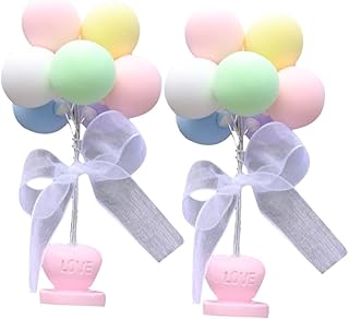 Gadpiparty 2 Pçs Decoração Do Carro Playset Balões Decorações Do Carro Feminino Ornamento Do Painel Do Carro Painel Do Carro Brinquedo Ornamento Automático Ornamento Do Balão Do Carro