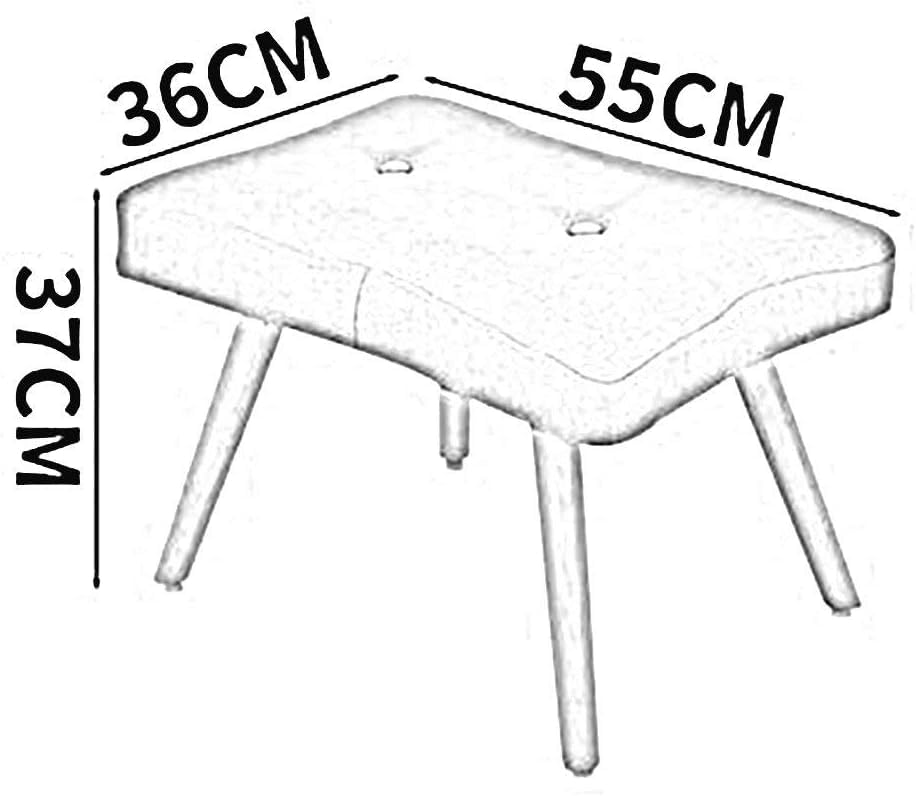 Banc à chaussures en lin assemblable pour optimiser les petits espaces - 2