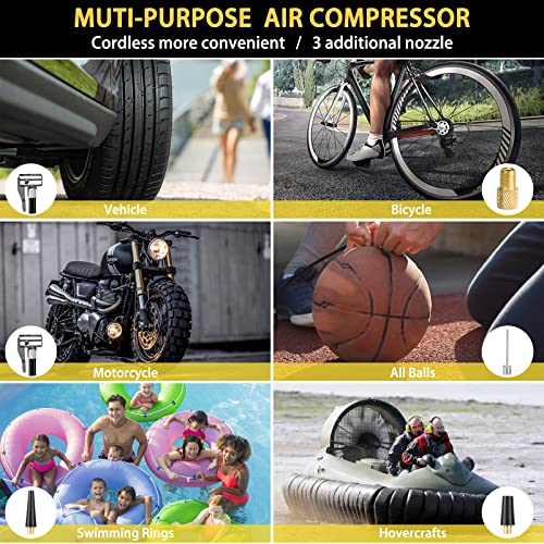 ZunDian Car Battery Jump Starter with Air Compressor Portable Tire