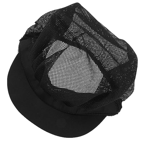 BESTonZON Cook Hair Net Chef Hat Elastic Fit Women's Men's Work Cap Kitchen Cooking Hat Fashion Chef Headgear