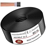 ✔️ COULEUR PRATIQUE : nombre de fils : 1 (bleu). Couleur de la gaine : noir