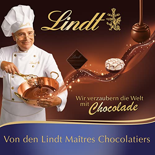 Lindt Schokolade - Royal Pralinen | 300 g | Pralinés-Schachtel mit 30 feinsten Pralinen in 15 königlichen Sorten mit und ohne Alkohol |Pralinengeschenk & Schokolade - Pralinen Für Kenner Noirs | 200 g