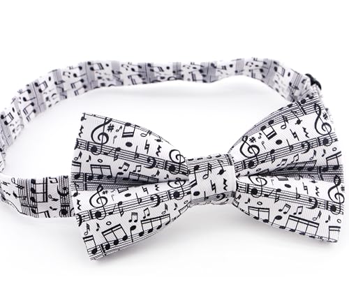 Image of OCIA Cute Pattern Pre-tied Bow Tie Adjustable Bowties for Adult & Children