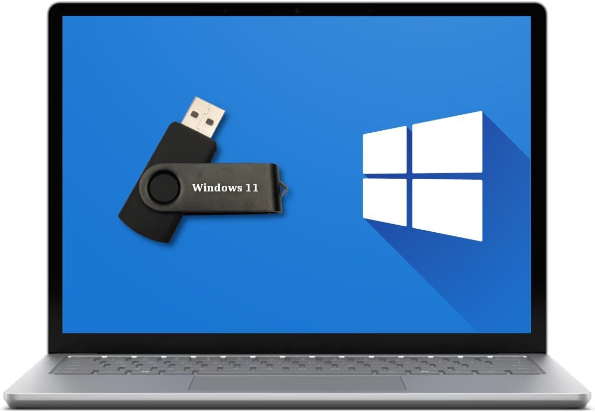 Bootable USB for Windows 11 Home/Pro/Education (No System