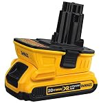DEWALT Battery Adapter 18V to 20V, For Drills, Sanders and More, Charger Not Included, Bare Tool Only (DCA1820)