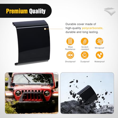Image of Nilight 4 Inch 18 W LED Light Pod Covers 2 PCS Black Color