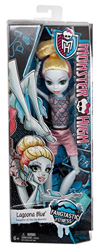 Monster High Chw75 Monster Fitness Lagoona Blue Doll #TOP1