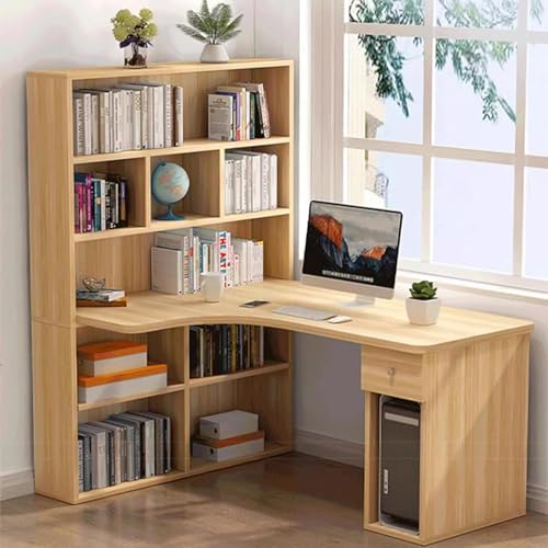 Scrivania multifunzionale per casa e ufficio: dotata di un ripiano aperto a 5 ti e un ampio cassetto, questa scrivania offre ampio spazio per mantenere il tuo ufficio pulito e organizzato. Soddisfa diverse esigenze di archiviazione e aiuta a creare uno spazio di lavoro ordinato.