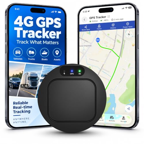 GPS Tracker for Vehicles, Real-Time Tracking Device for Car, 4G LTE - image 1