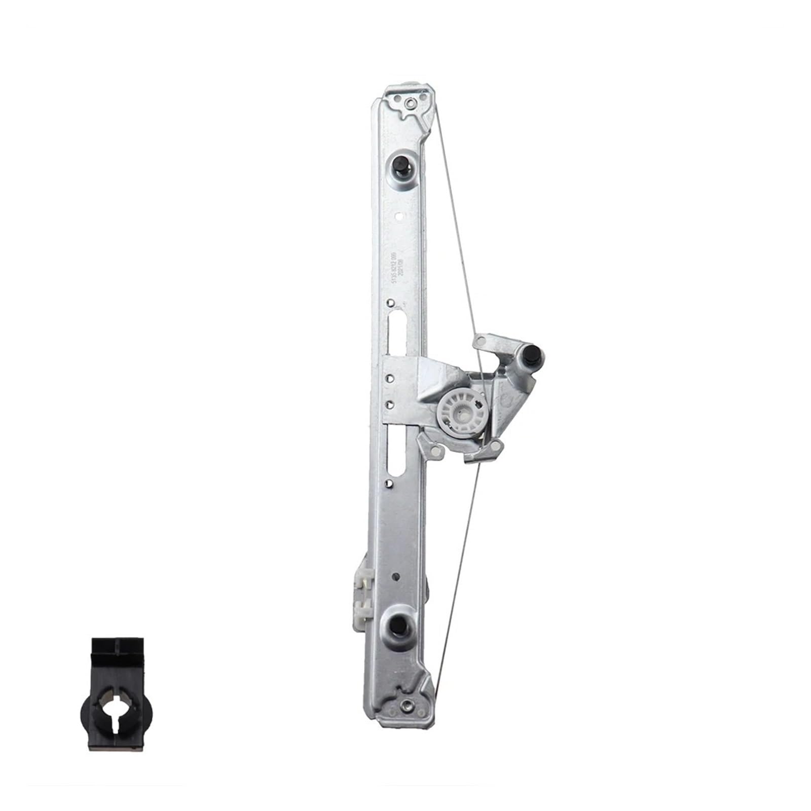 MAMEFVBB Window Regulator Slider Clips Car Rear Left Right Power Window Regulator 51358212099 51358212100 for BMW for E46 323i 325i 325xi 328i 330i 330xi 1998-2005(Rear Left)