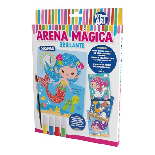 KIT ART ARENA MÁGICA BRILLANTE SIRENAS